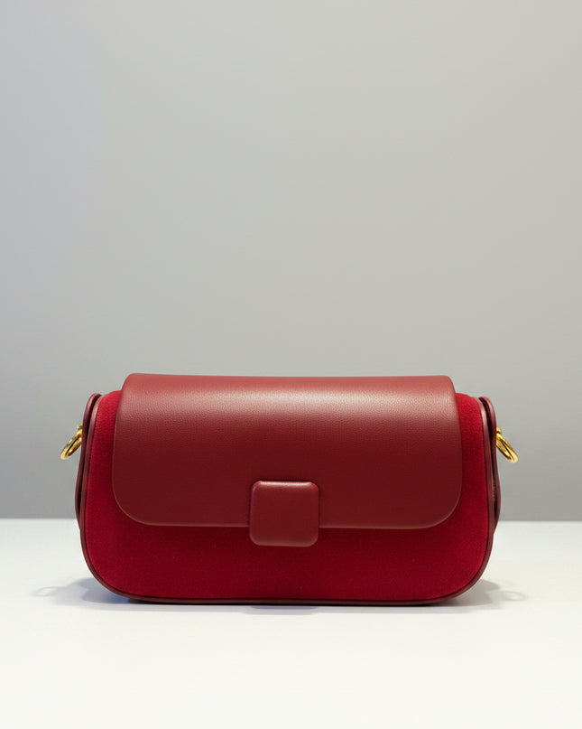 Mini sac clutch - Rouge