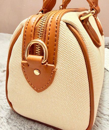 Mini sac bowling - Marron