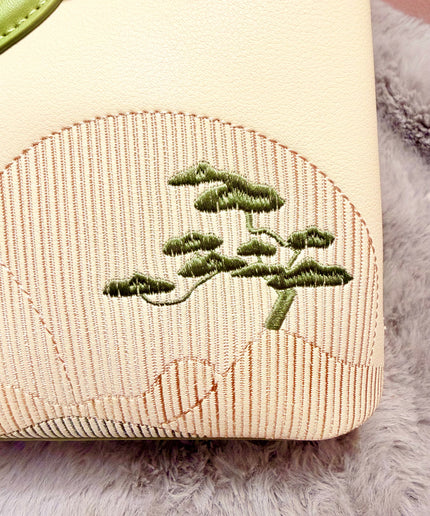Sac bandoulière à foulard - Vert