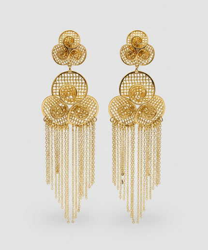 Boucles d'oreilles chandeliers