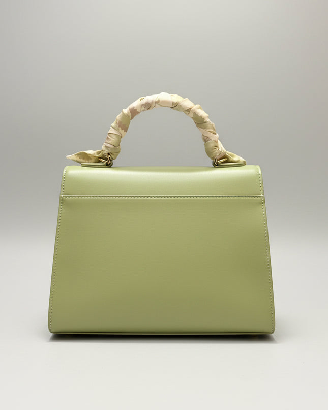 Sac à main brodé carré - Vert