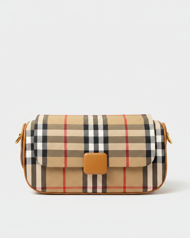 Mini sac clutch - Brown berry