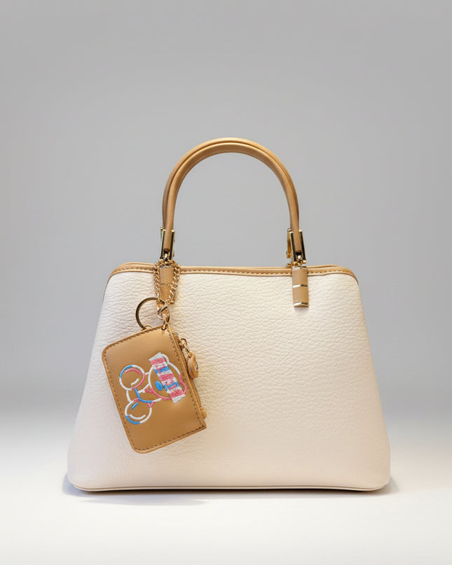 Petit sac avec accessoires - Beige