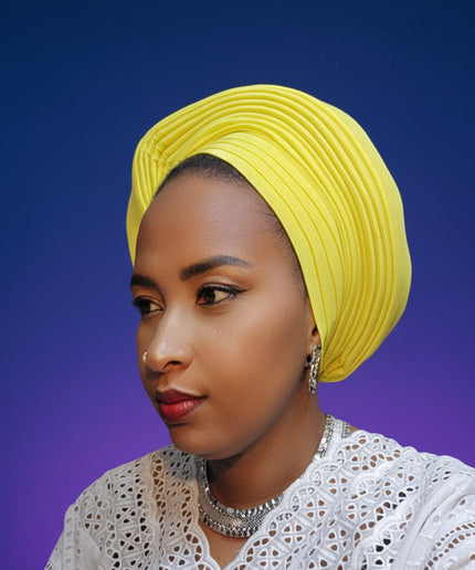 Chapeau nigérian - Jaune