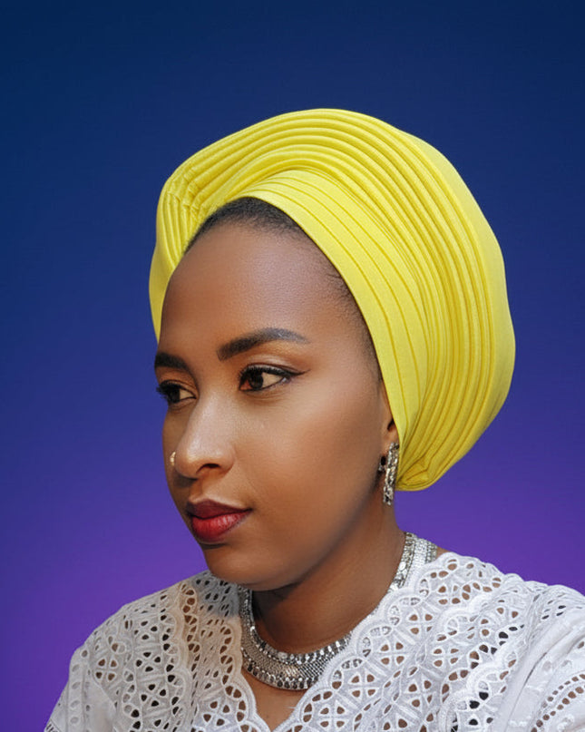 Chapeau nigérian - Jaune