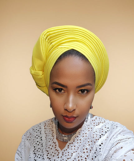 Chapeau nigérian - Jaune