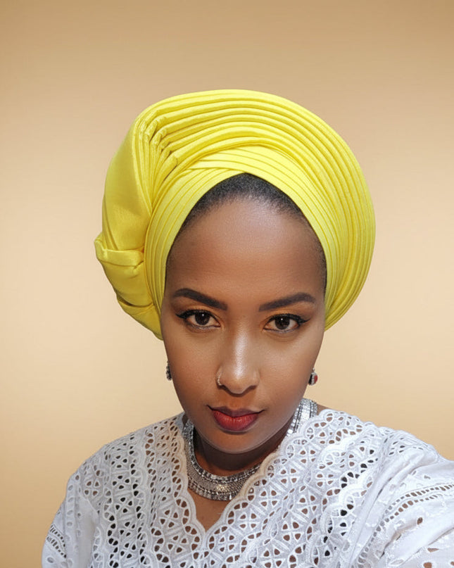 Chapeau nigérian - Jaune