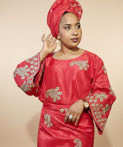 Complet iro & buba  - Rouge