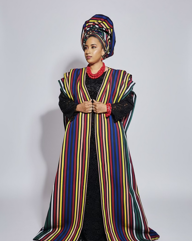 Ensemble regalia 3pcs - Noir Multi