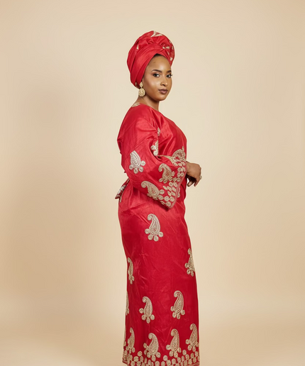 Complet iro & buba  - Rouge