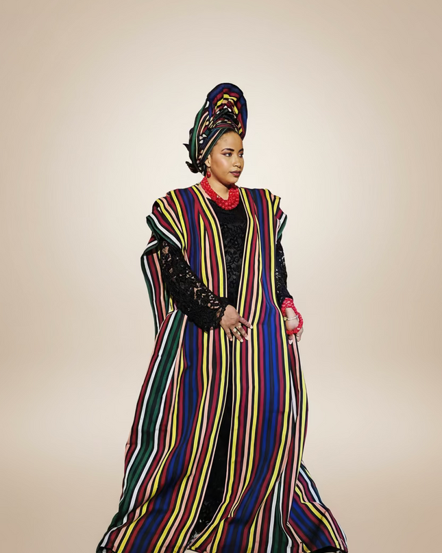 Ensemble regalia 3pcs - Noir Multi