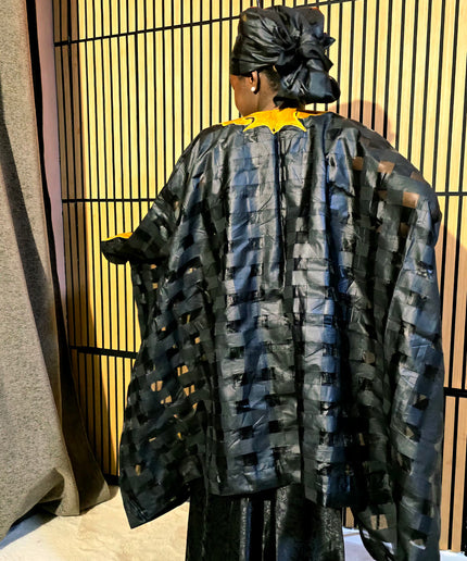 Ensemble organza naija - Noir