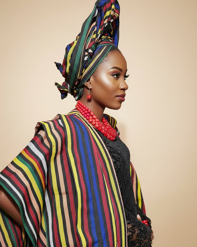 Ensemble regalia 3pcs - Noir Multi