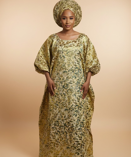 Brocart bisola & chapeau - Gold