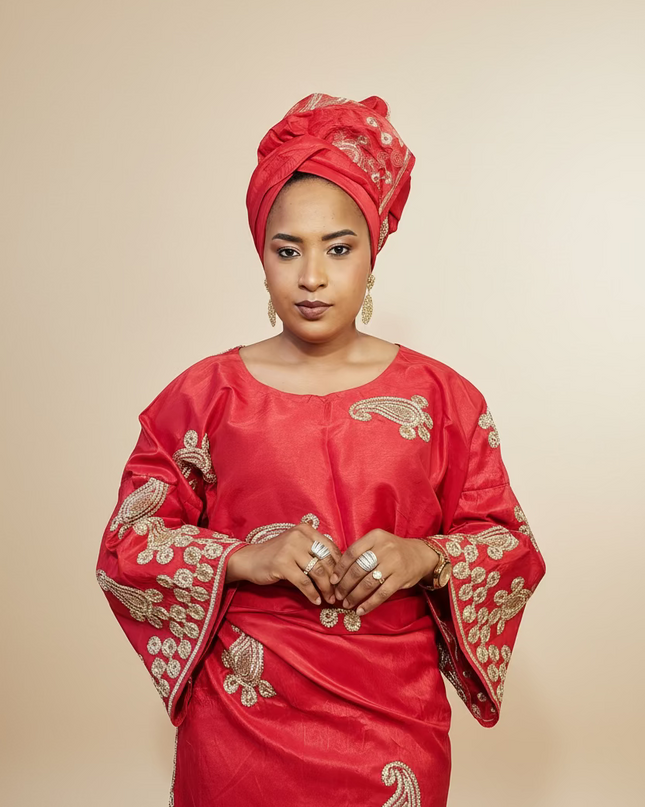 Complet iro & buba  - Rouge