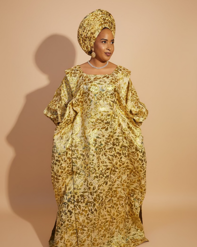 Brocart bisola & chapeau - Gold
