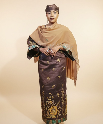 Ensemble anango - Marron