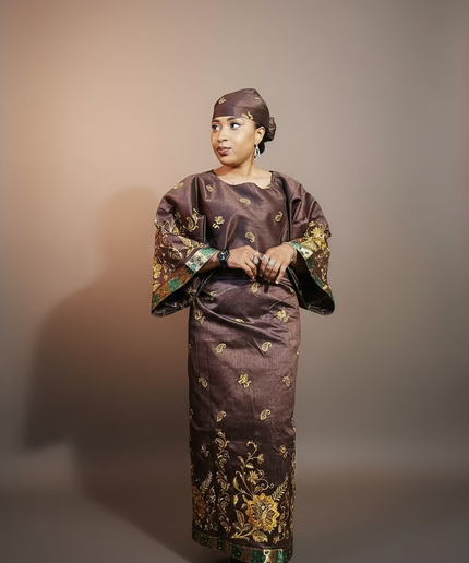 Ensemble anango - Marron