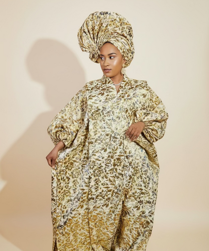 Brocart bisoye & chapeau - Gold