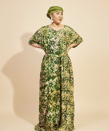 Combinaison adire - Vert