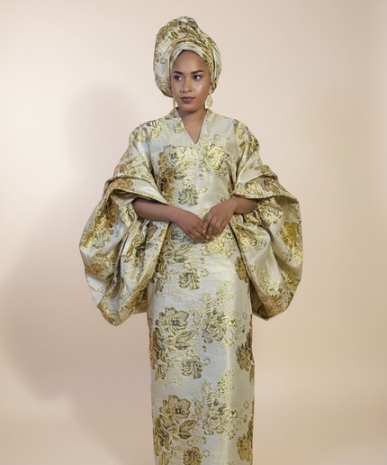 Brocart bayonle manches extra - Gold