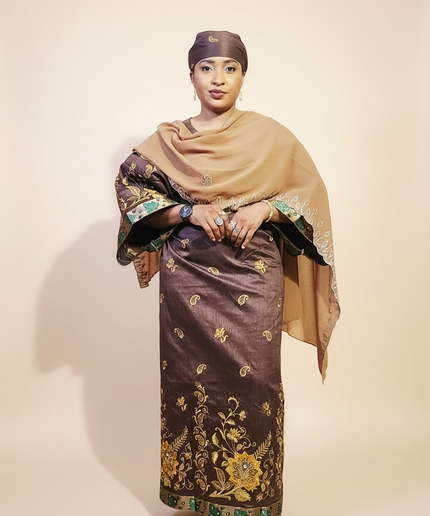 Ensemble anango - Marron