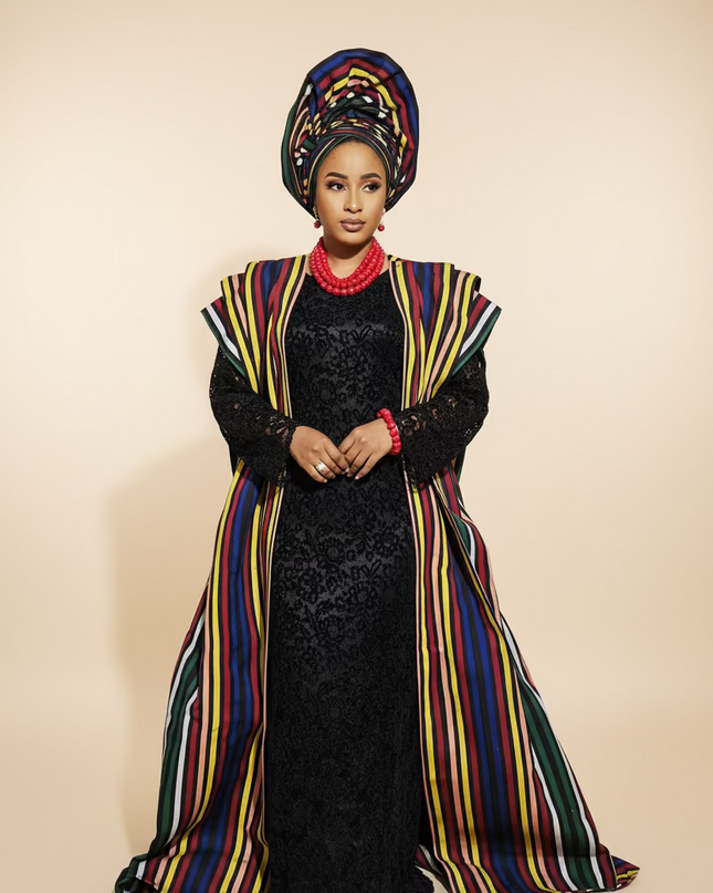 Ensemble regalia 3pcs - Noir Multi