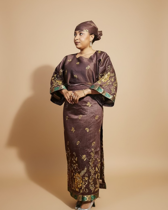 Ensemble anango - Marron