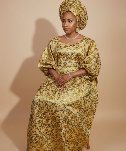 Brocart bisola & chapeau - Gold